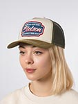 Бейсболка STETSON арт. 7741170 TRUCKER CAP CLASSIC RACE (бежевый / оливковый)